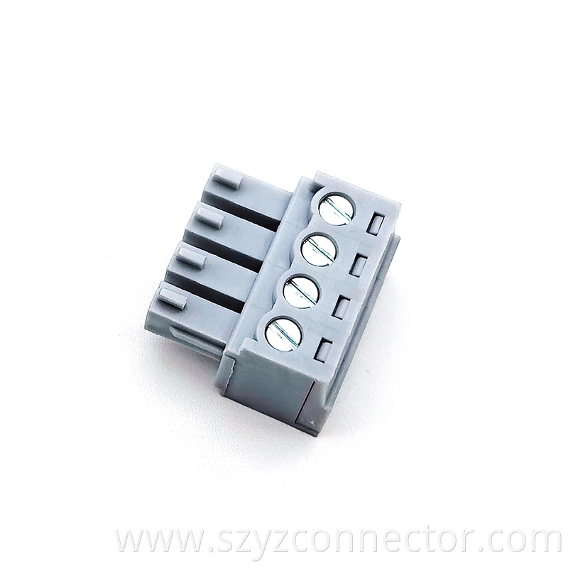 Plug in male seat